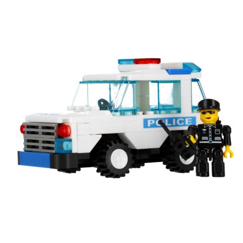 KLOCKI KONSTRUKCYJNE 107 ELEMENTÓW POLICJA ALLEBLOX 492822 ALLEBLOX