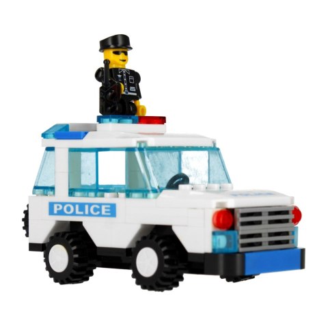 KLOCKI KONSTRUKCYJNE 107 ELEMENTÓW POLICJA ALLEBLOX 492822 ALLEBLOX