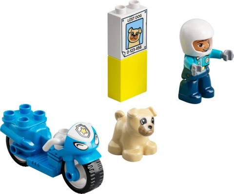 KLOCKI KONSTRUKCYJNE 10967 DUPLO MOTOCYKL POLICJA LEGO 10967 LEGO