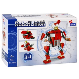 KLOCKI KONSTRUKCYJNE 65 ELEMENTÓW ROBOT ALLEBLOX 492913 ALLEBLOX