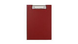 TECZKA A5 CLIPBOARD PVC BORDO BIURFOL KH-03-05 BIURFOL