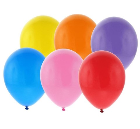 BALLON DEKOR MIX KOL PASTELL 6 PBH OP6SZT GODAN