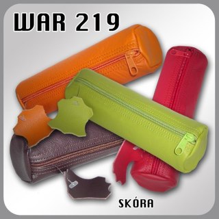 FEDERTASCHE TUBE ONE ZIP LEDER WARTA W219 WARTA STELLA