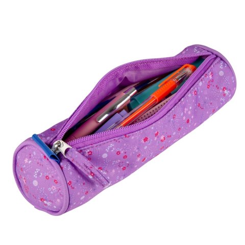 OXFORD FLORAL DUNKEL LILA HAMELIN TUBE FEDERTASCHE