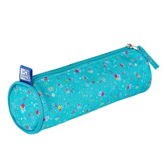 OXFORD FLORAL TÜRKIS HAMELIN TUBE FEDERTASCHE