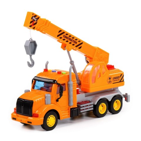 BAUMASCHINENKRAN B/O 34X12X19 ORANGE XPL POLESIE 86617 WADP POLESIE