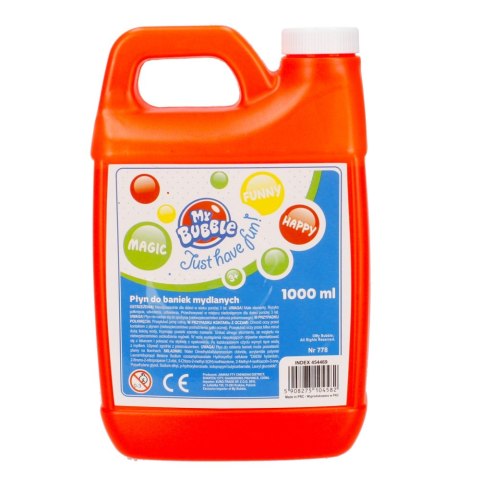 PŁYN DO BANIEK 1000 ML MY BUBBLE 454469 MC BAŃKI MYDLANE