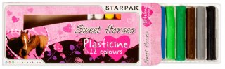 PLASTICIN 12 FARBEN PFERDE STARPAK 318595