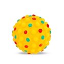 HUNDE SPIELZEUG Quietschender Ball mit Spikes Mix 10 cm AM 214 AM SPIELZEUG