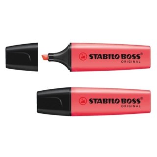 HIGHLIGHTER ROT BOSS 10ER PACK STABILO BOSS 70/40 STABILO